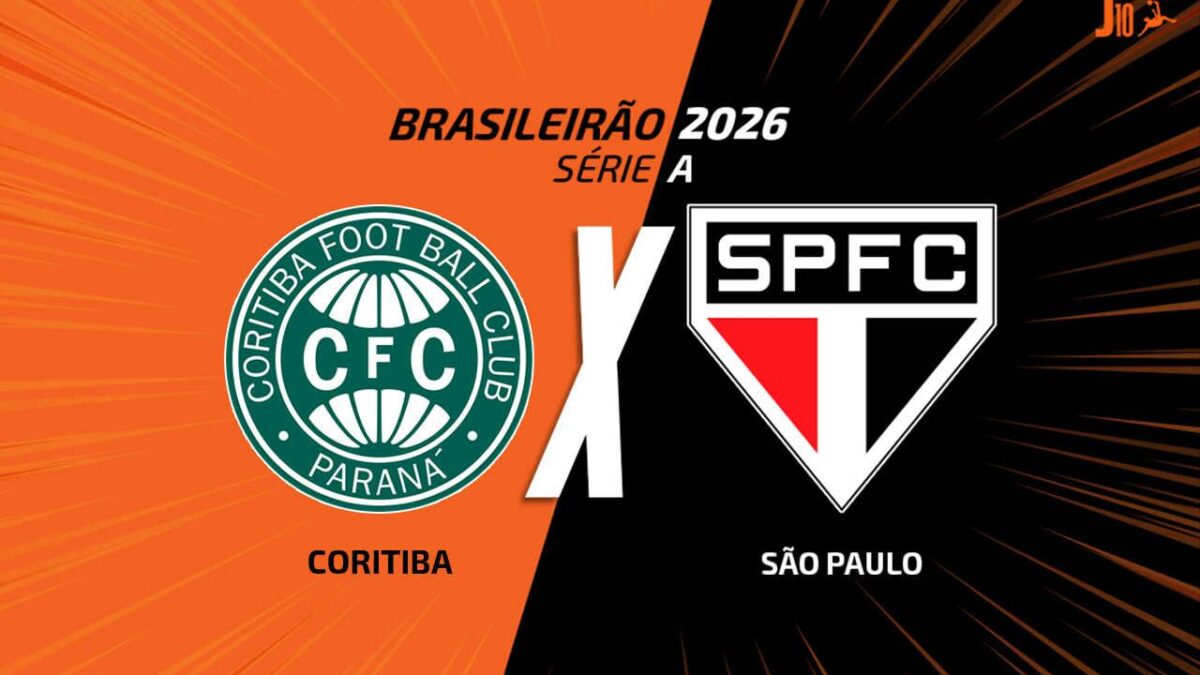Imagem da noticia Coritiba x São Paulo: onde assistir, escalações e arbitragem