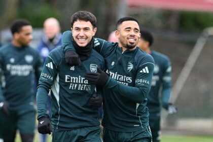 Imagem da noticia Gabriel Jesus tem melhor média de participação em gols do Arsenal após lesão