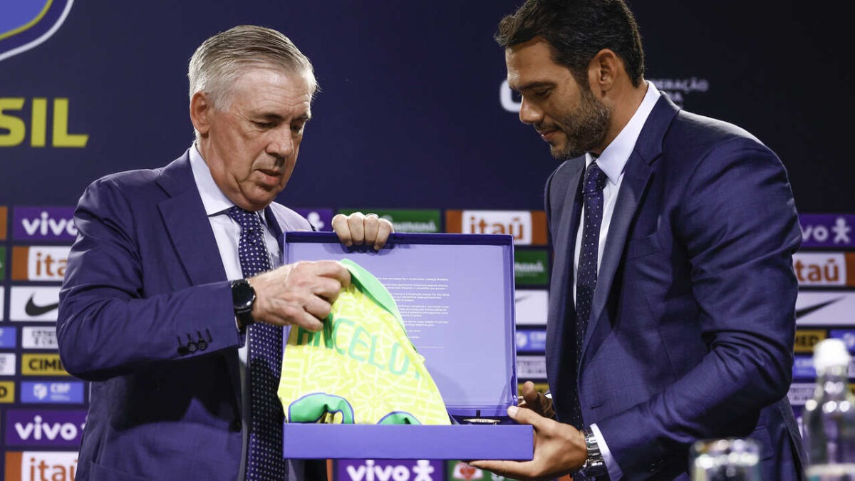 Imagem da noticia Samir Xaud explica renovação de Ancelotti com a seleção brasileira