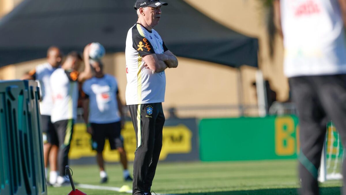 Imagem da noticia Ancelotti sobre ausência de Neymar na seleção: "Eu observo tudo"