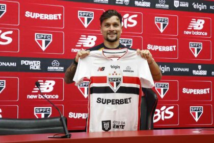 Imagem da noticia Artur é apresentado pelo São Paulo e revela contato de Roger Machado