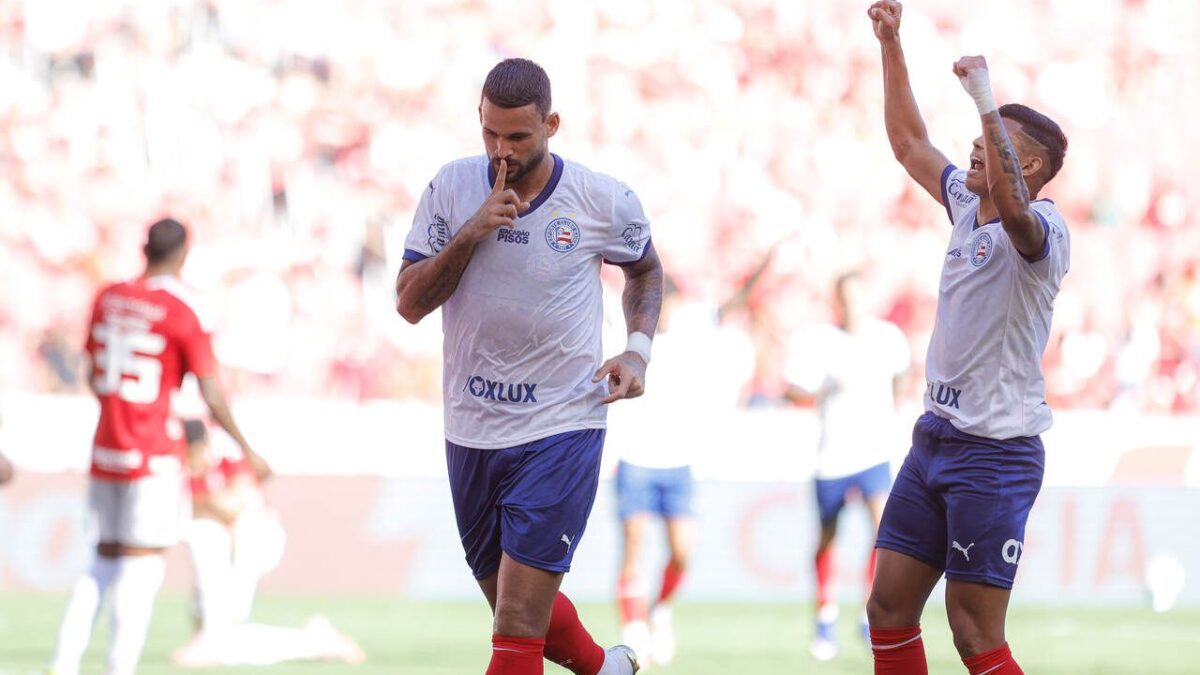 Imagem da noticia Bahia surpreende Internacional e vence no Beira-Rio