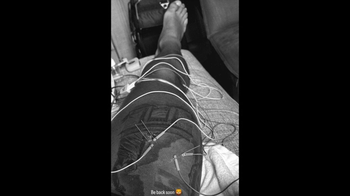 Imagem da noticia Depay mostra tratamento de lesão na coxa nas redes sociais: ''Volto em breve''