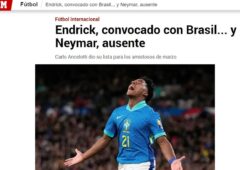 Imagem da noticia Imprensa internacional repercute convocação da seleção: "Escolhas ousadas"
