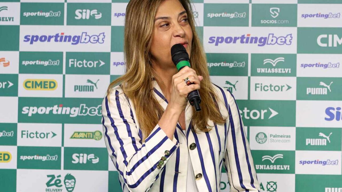 Imagem da noticia Leila Pereira rebate reclamação do São Paulo sobre arbitragem