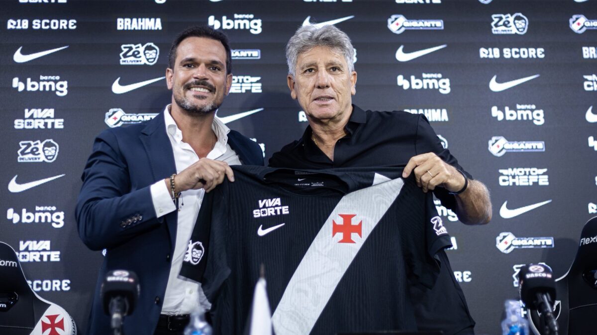 Imagem da noticia Renato Gaúcho promete cobrança aos jogadores no Vasco: "Exigir bastante a entrega"