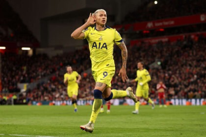 Imagem da noticia Richarlison marca no fim e salva o Tottenham da derrota para o Liverpool