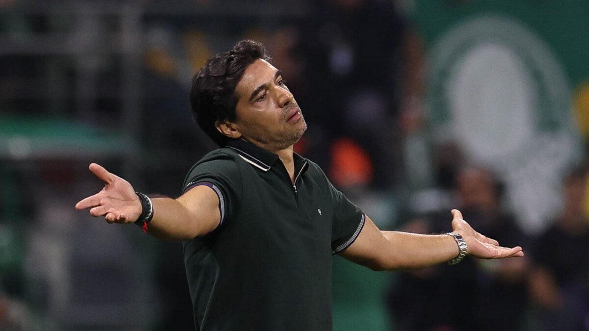 Imagem da noticia Abel Ferreira, do Palmeiras, é suspenso por oito jogos pelo STJD