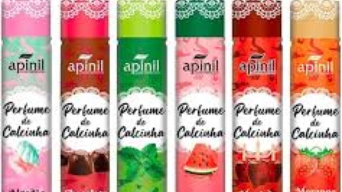 Dez tipos de perfumes de calcinha da Apinil Cosméticos estão listados em resolução da Anvisa como proibidos