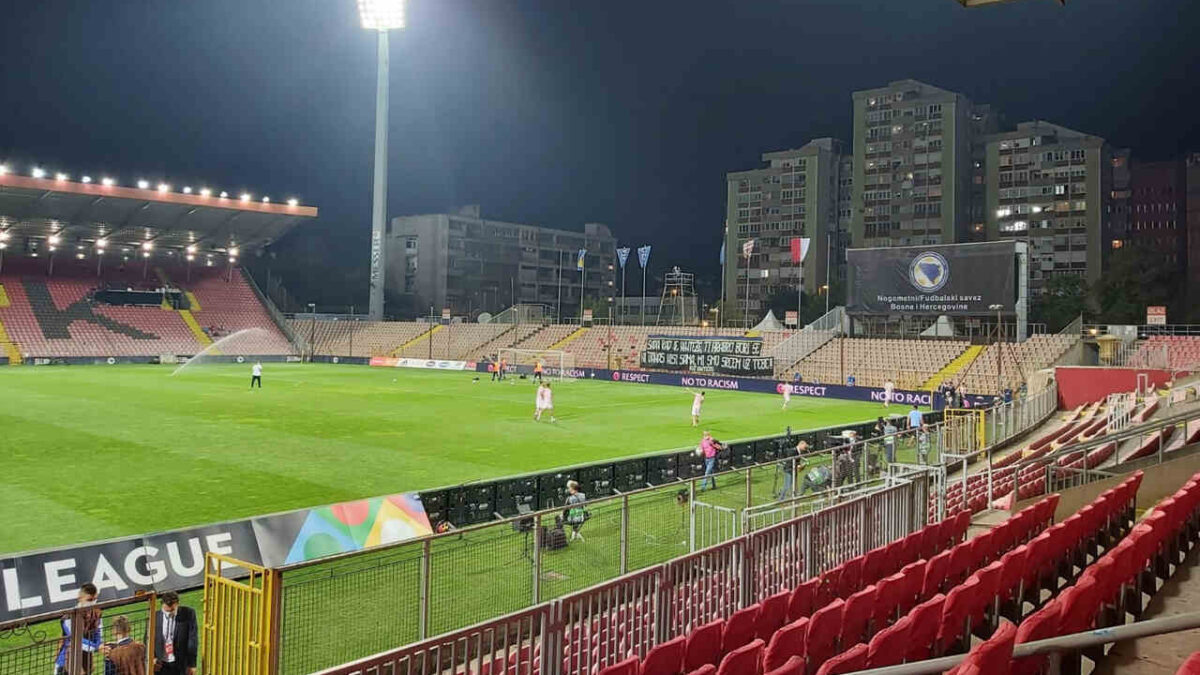 Imagem da noticia Bósnia vai demolir estádio após classificação histórica para a Copa de 2026