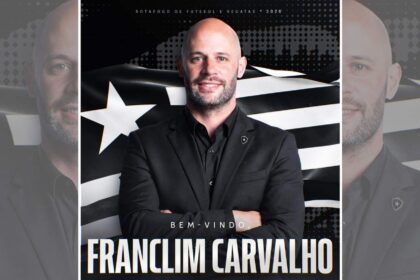 Imagem da noticia Botafogo anuncia contratação do técnico Franclim Carvalho