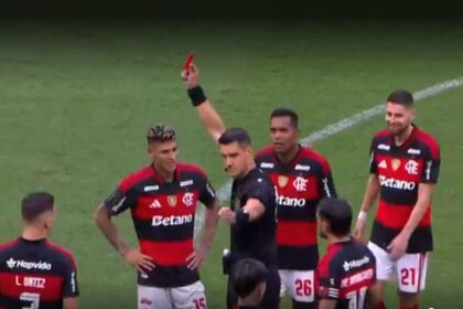 Imagem da noticia Carrascal é suspenso após expulsão pelo Flamengo na Supercopa do Brasil