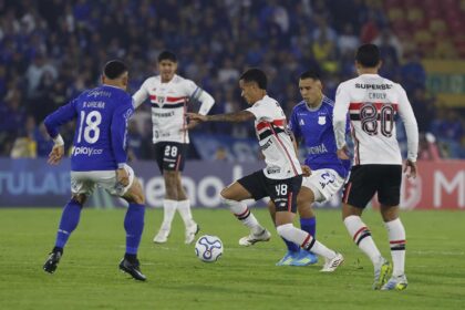 Imagem da noticia Com reservas, São Paulo empata com Millonarios e segue líder na Sul-Americana