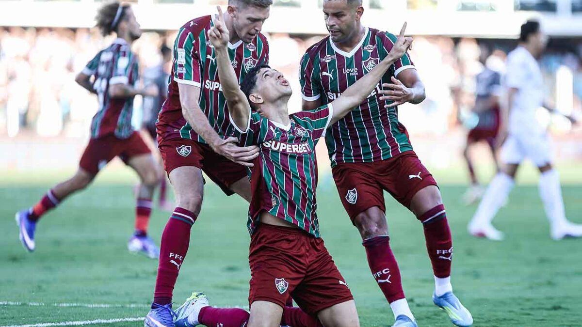Imagem da noticia De virada, Fluminense espanta má fase e vence o Santos na Vila Belmiro