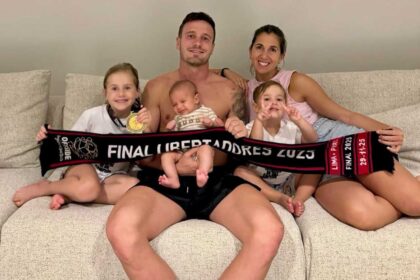 Imagem da noticia Filho de Saúl, do Flamengo, volta para casa após ficar internado