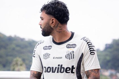 Imagem da noticia Gabigol volta a treinar e deve reforçar o Santos contra o Flamengo