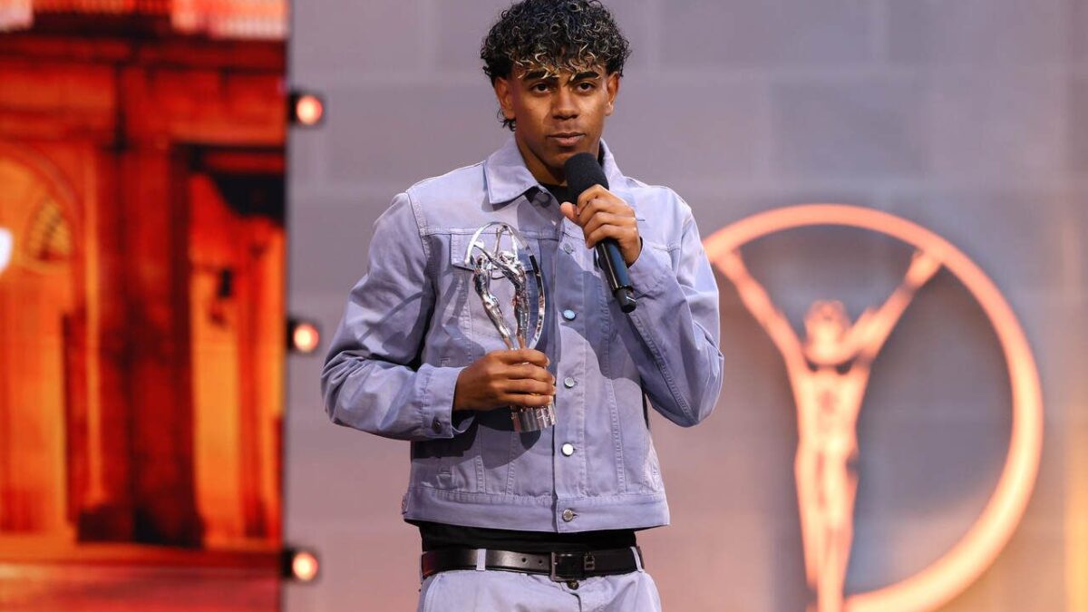 Imagem da noticia Laureus 2026: Lamine Yamal leva prêmio de melhor jovem do ano