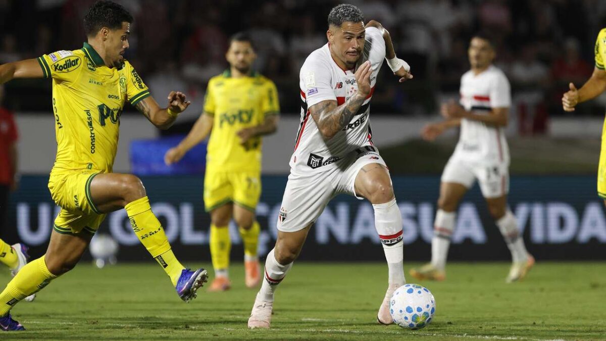 Imagem da noticia Luciano brilha de novo e São Paulo bate o Mirassol, em Campinas