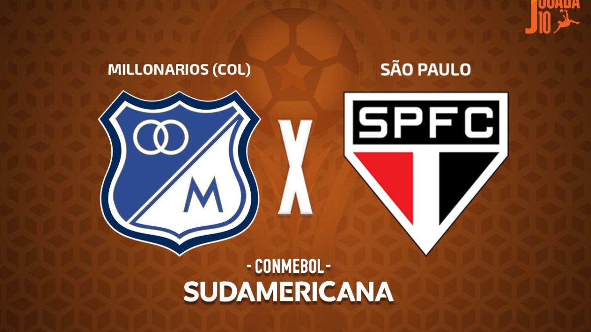 Imagem da noticia Millonarios x São Paulo: onde assistir, escalações e arbitragem