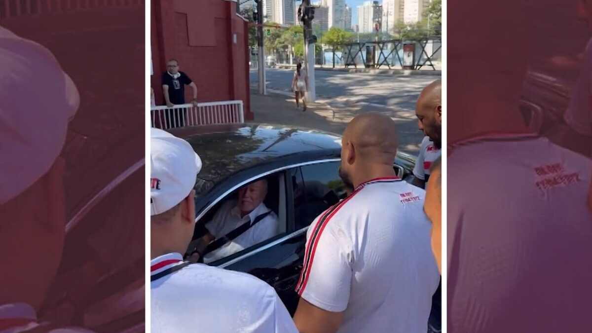 Imagem da noticia Organizada do São Paulo invade CT, cobra presidente e exige saída de Rui Costa