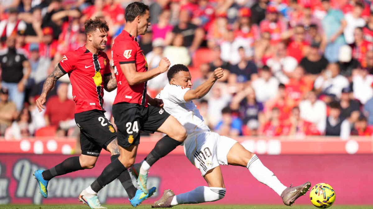 Imagem da noticia Real Madrid dá vexame diante do Mallorca e pode ver Barça disparar