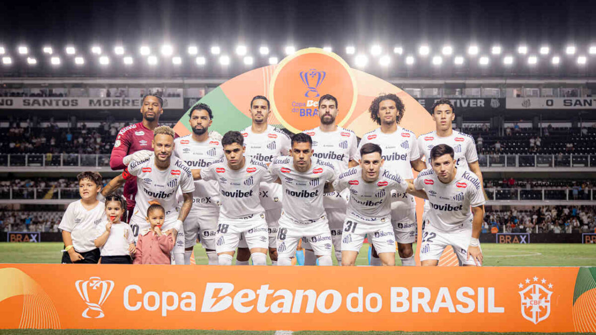 Imagem da noticia Santos registra pior público do ano em empate na Copa do Brasil