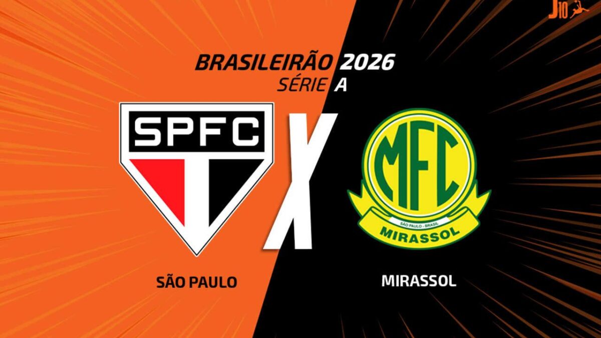 Imagem da noticia São Paulo x Mirassol: onde assistir, escalações e arbitragem