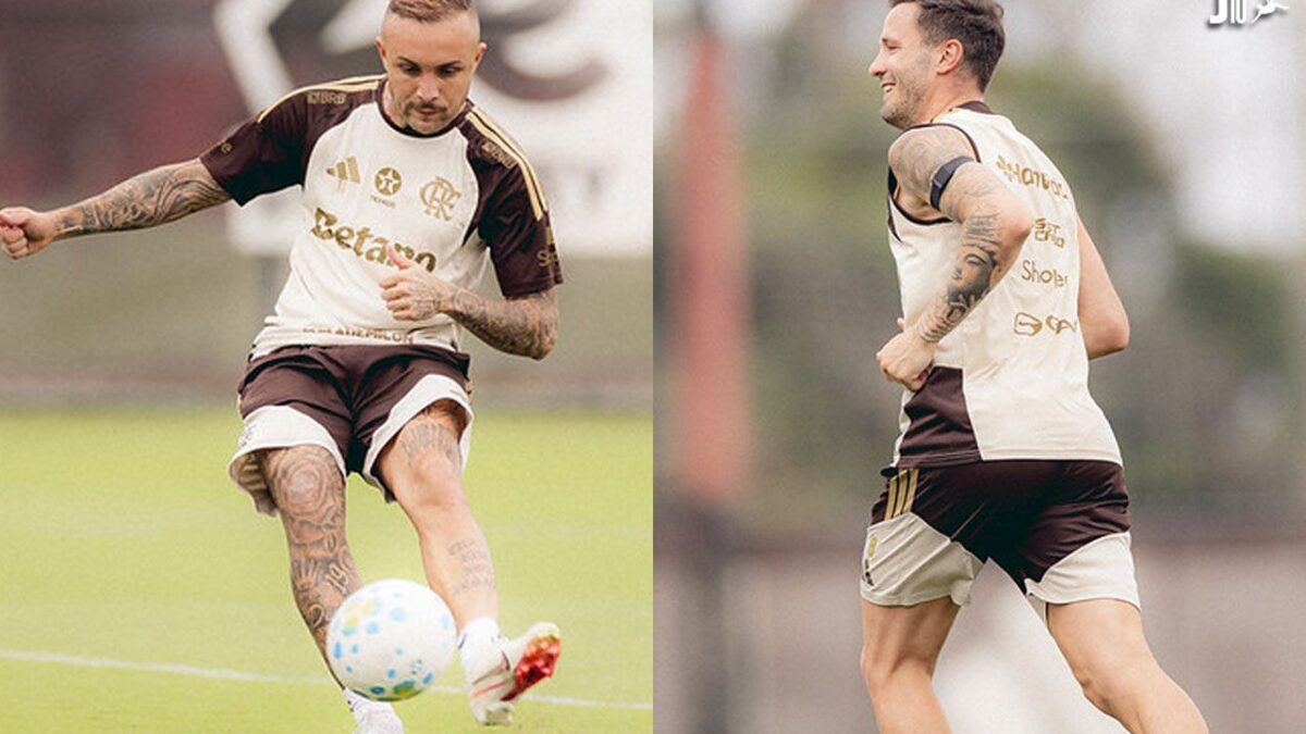 Imagem da noticia Saúl e Cebolinha treinam parcialmente no Flamengo