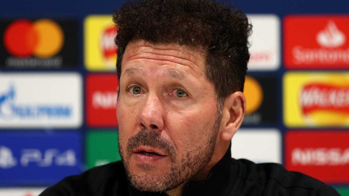 Imagem da noticia Simeone reforça objetivo do Atlético antes de jogo contra o Barcelona
