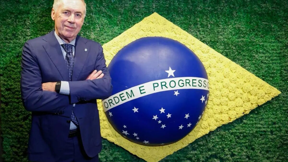 Imagem da noticia Ancelotti renova com a CBF e vai comandar a Seleção até 2030