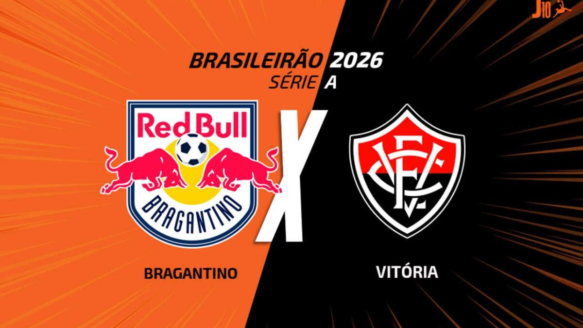 Imagem da noticia Bragantino x Vitória: onde assistir, escalações e arbitragem