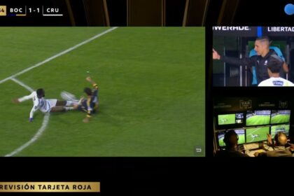 Imagem da noticia Conmebol divulga VAR em lance polêmico no fim do jogo entre Cruzeiro e Boca