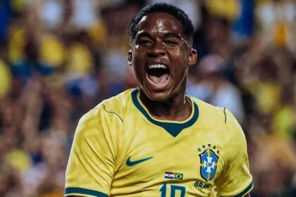 Imagem da noticia Endrick comemora primeira convocação para Copa; Vini Jr também se pronuncia