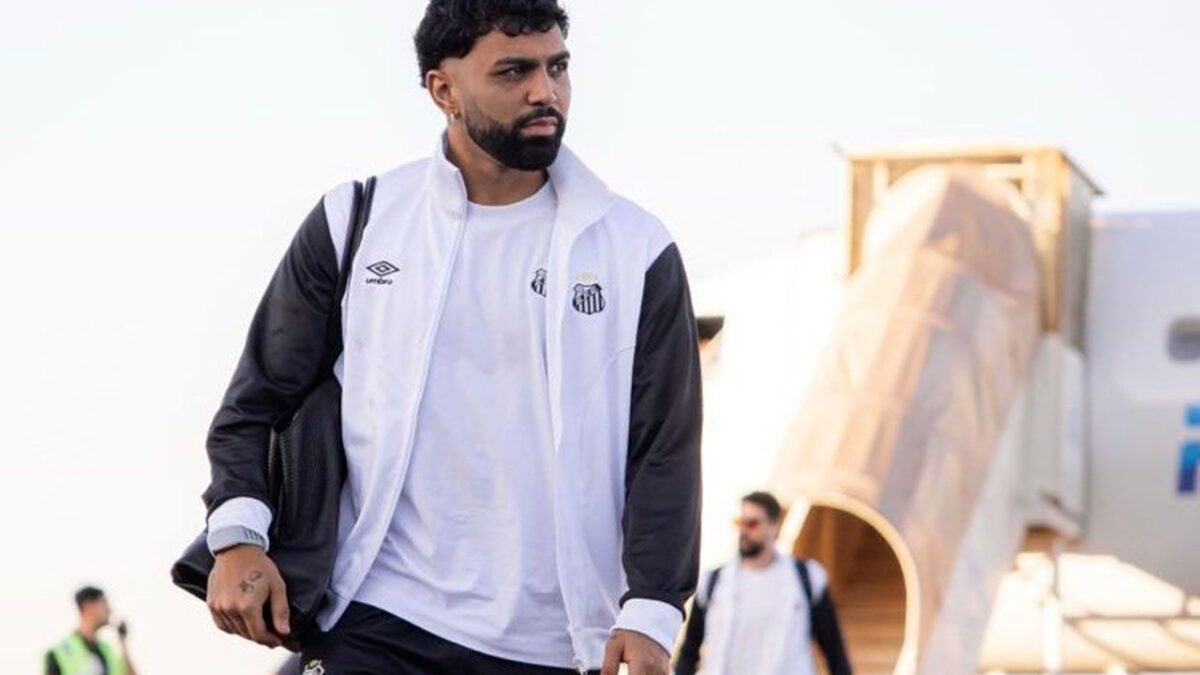 Imagem da noticia Gabigol usa as redes para lamentar tropeço do Santos e justifica ida ao vestiário