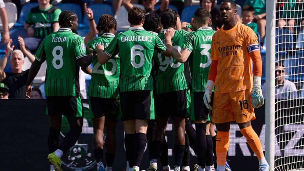Imagem da noticia Milan perde para o Sassuolo e dá adeus de vez ao título italiano