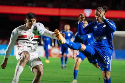 Imagem da noticia Na reestreia de Dorival, São Paulo vacila no fim e só empata com o Millonarios