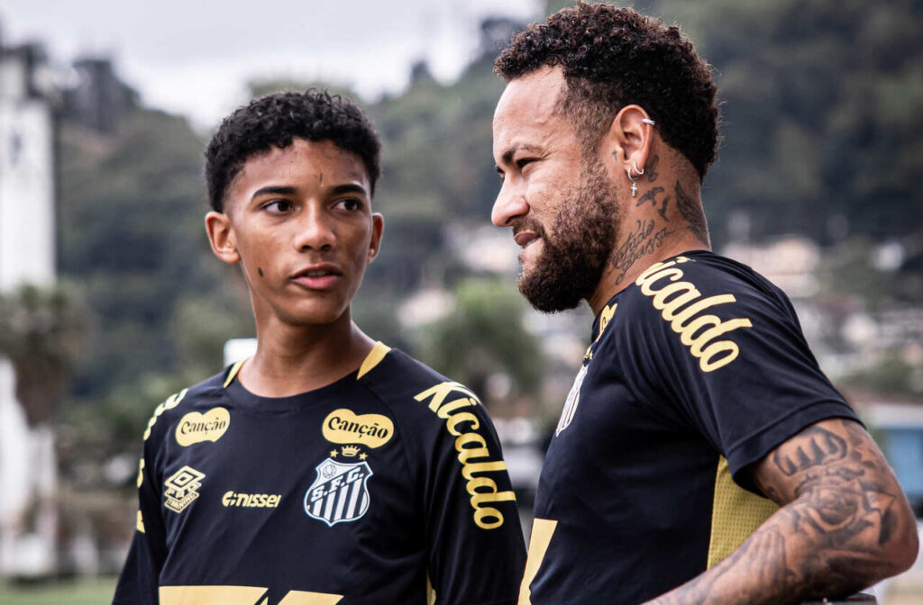 Imagem da noticia Neymar e Robinho Jr: canal do Santos não estava presente em treino da briga