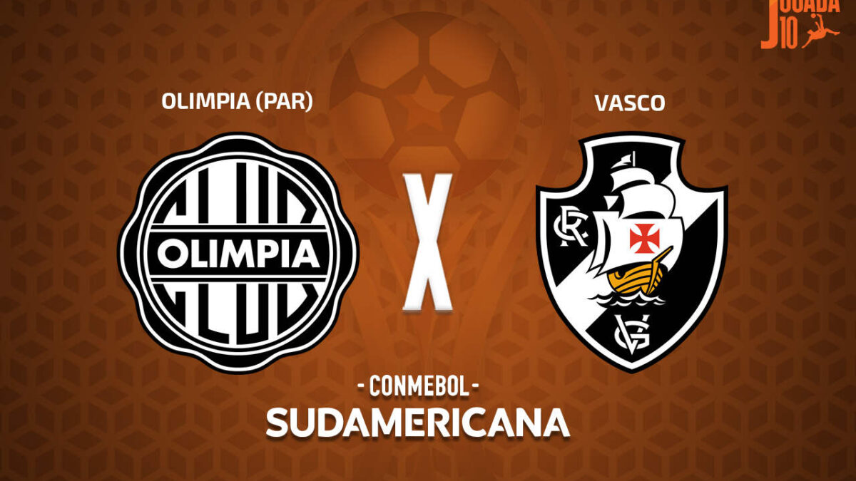Imagem da noticia Olimpia-PAR x Vasco: Onde assistir, escalações e arbitragem