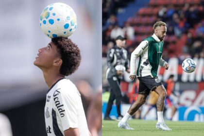 Imagem da noticia Santos se pronuncia sobre polêmica entre Neymar e Robinho Jr.
