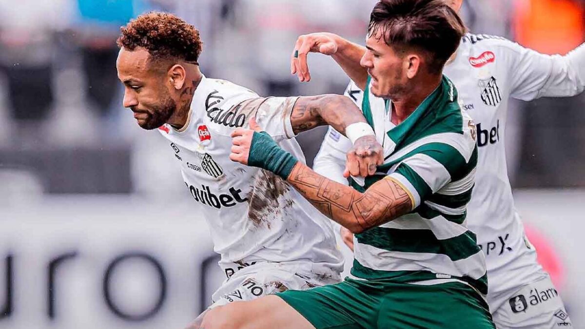 Imagem da noticia Santos tenta anular jogo contra Coritiba no STJD após substituição errada de Neymar