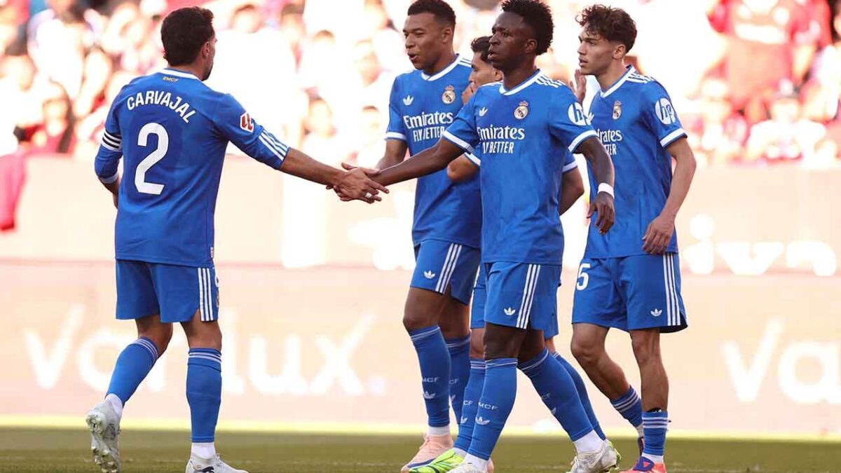 Imagem da noticia Vini Jr decide, e Real Madrid bate Sevilla na penúltima rodada do Espanhol