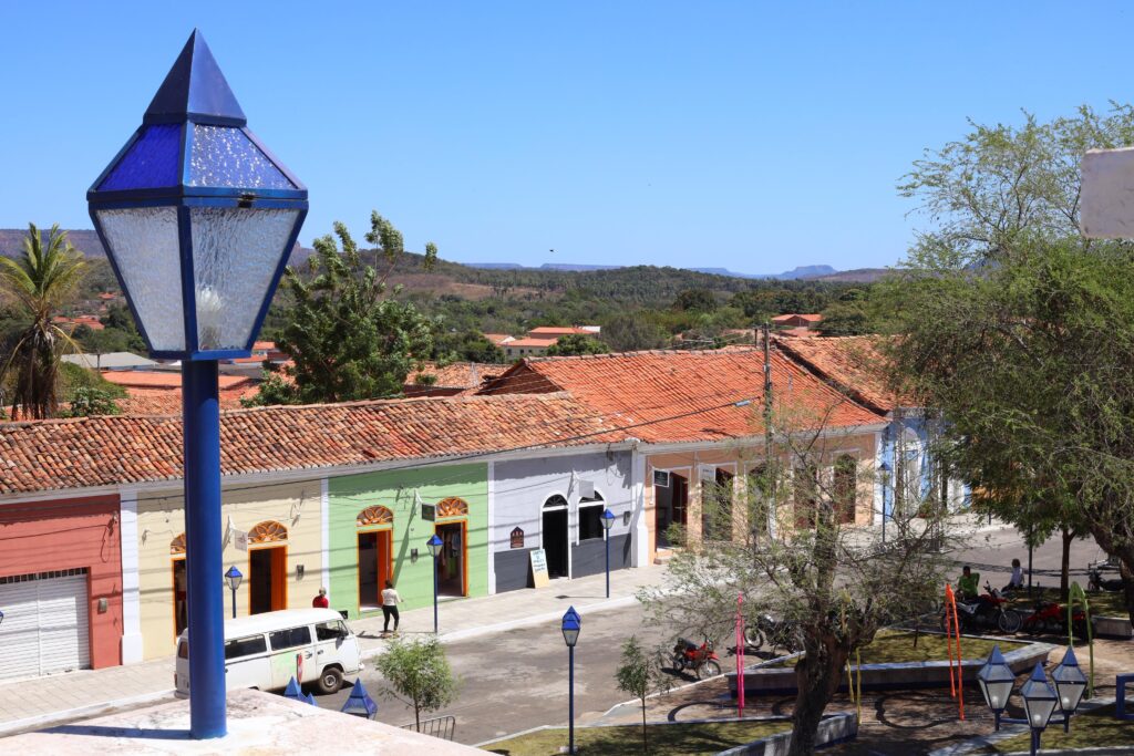 Vista do município de Amarante, no Piauí.