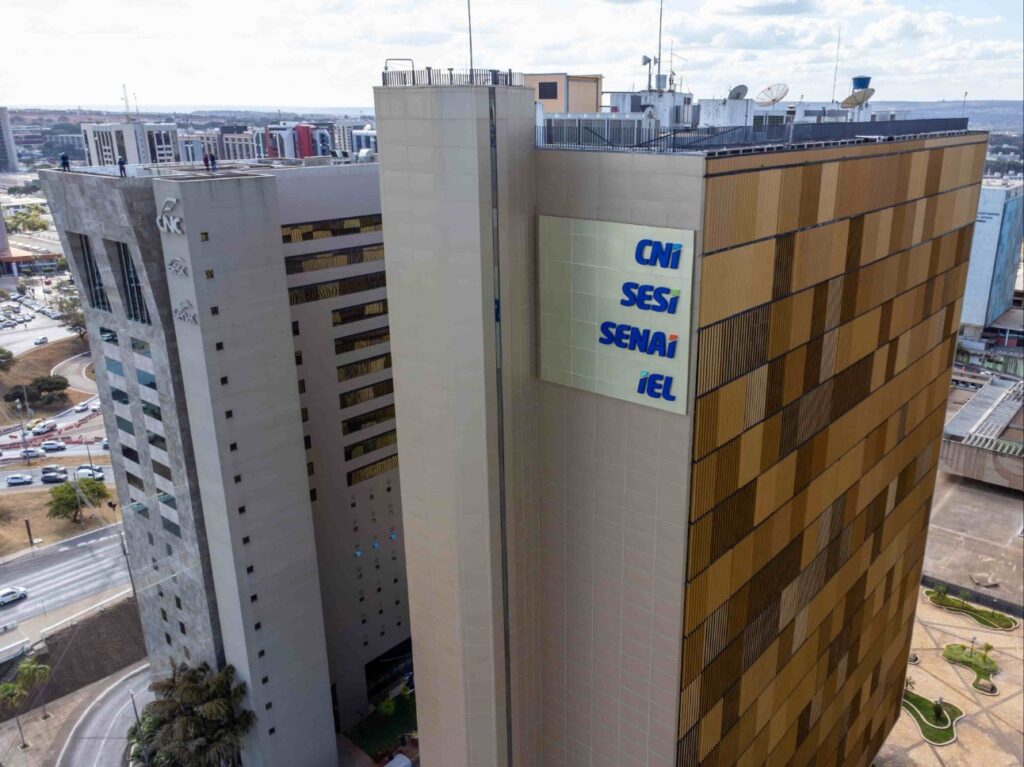 Edifício da Confederação Nacional da Indústria.