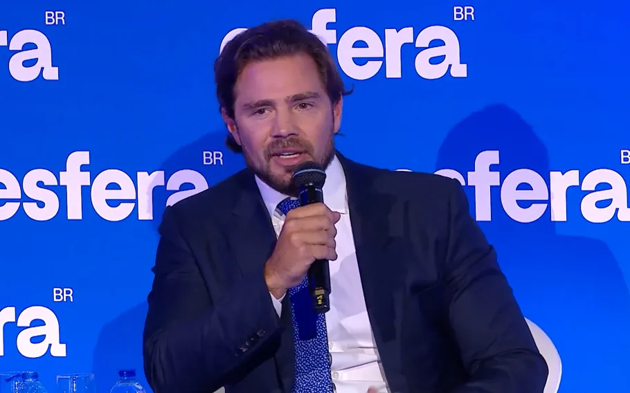 Daniel Vorcaro, ex-controlador do Banco Master. A FAB negou acesso a informações sobre voos de uma aeronave ligada ao empresário. Foto de arquivo.