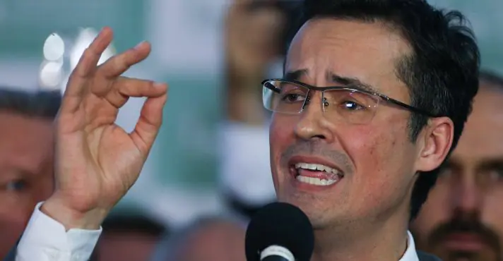 Deltan Dallagnol, ex-procurador da Lava Jato, que teve o julgamento de sua candidatura ao Senado adiado pelo TSE.