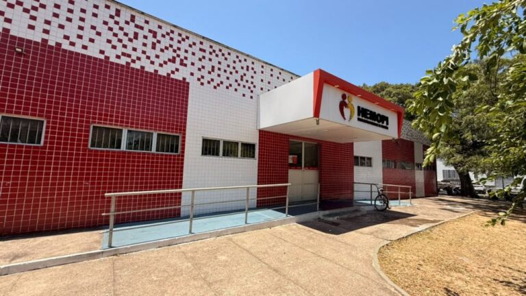 Fotografia institucional do Hemopi, no Piauí, utilizada para ilustrar as novas regras de doação de sangue.