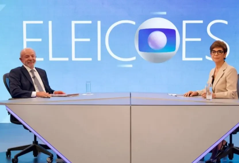 Presidente Luiz Inácio Lula da Silva em entrevista à jornalista Renata Lo Prete no Jornal Nacional.