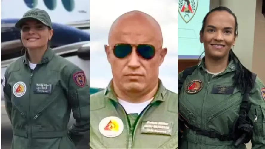 Três militares mortos na queda de avião da Polícia Militar de Minas Gerais.